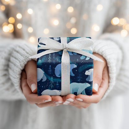 Polar Bears Dance Through Starlight