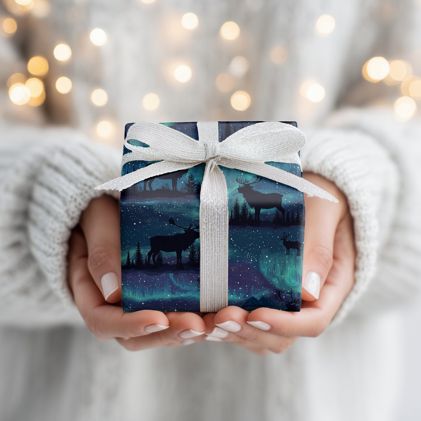 Northern Spirits Roam Celestial Forests