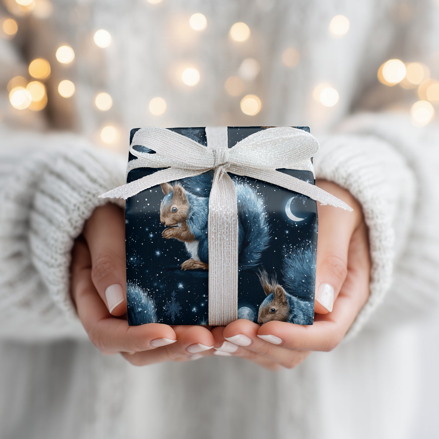 Starlight Squirrels Navigate Midnight Realms