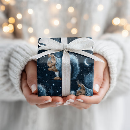 Starlight Squirrels Navigate Midnight Realms