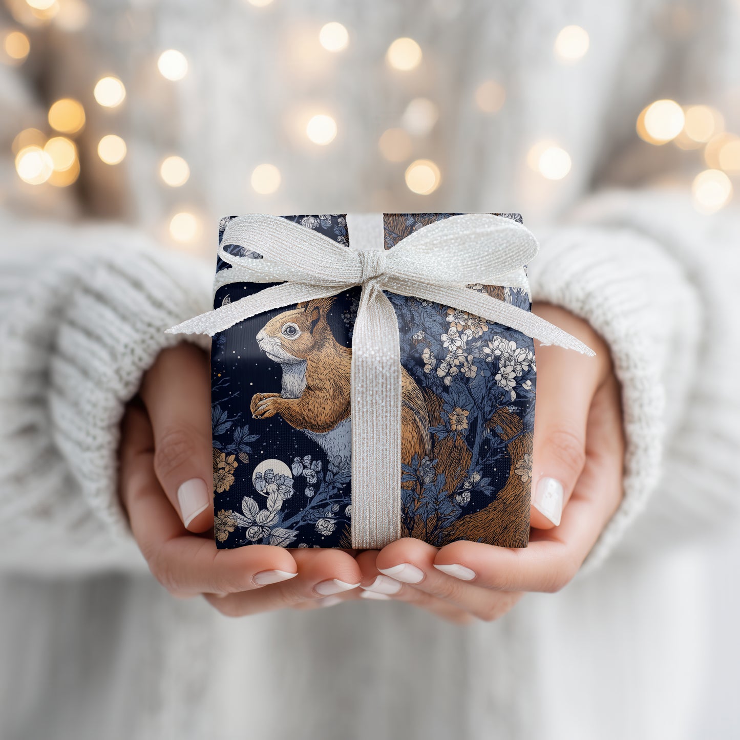 Nocturnal Squirrel Weaves Starlight