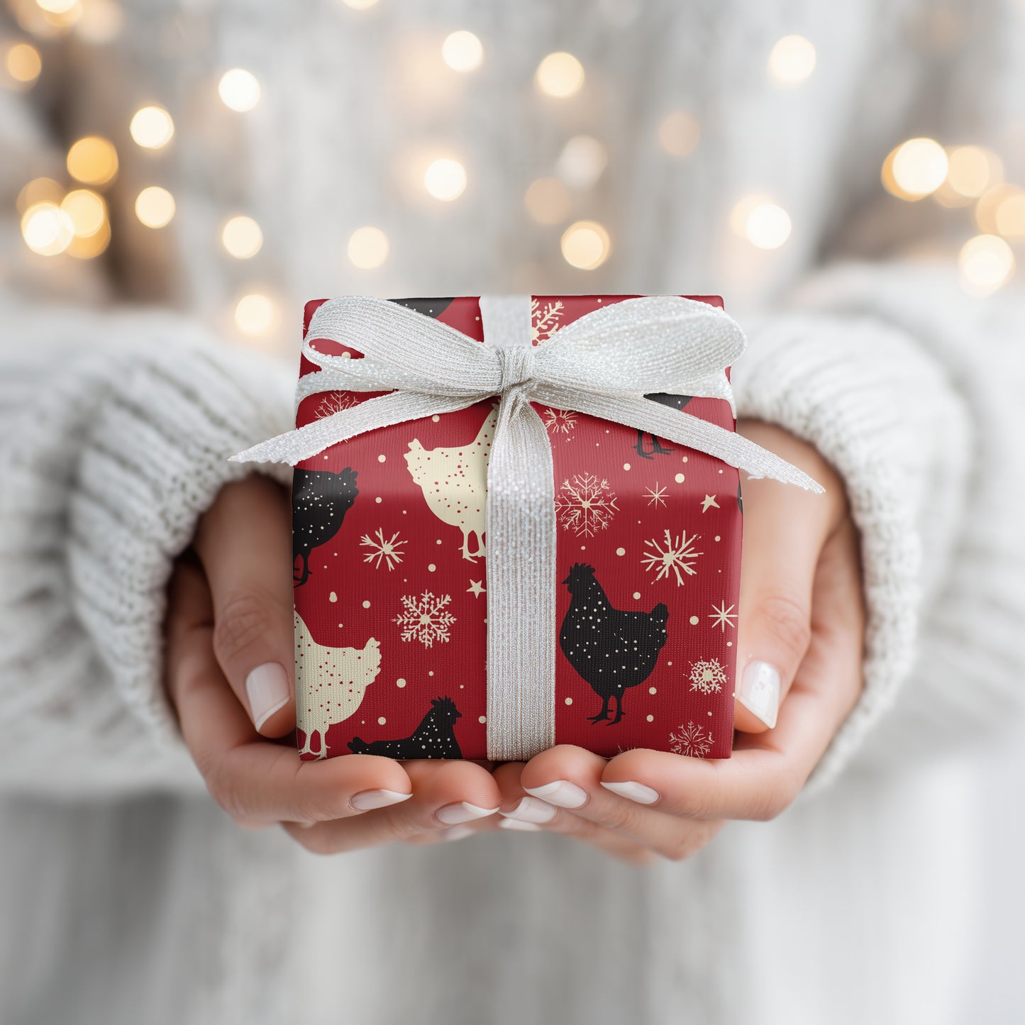 Farmyard Frost Dances Quietly