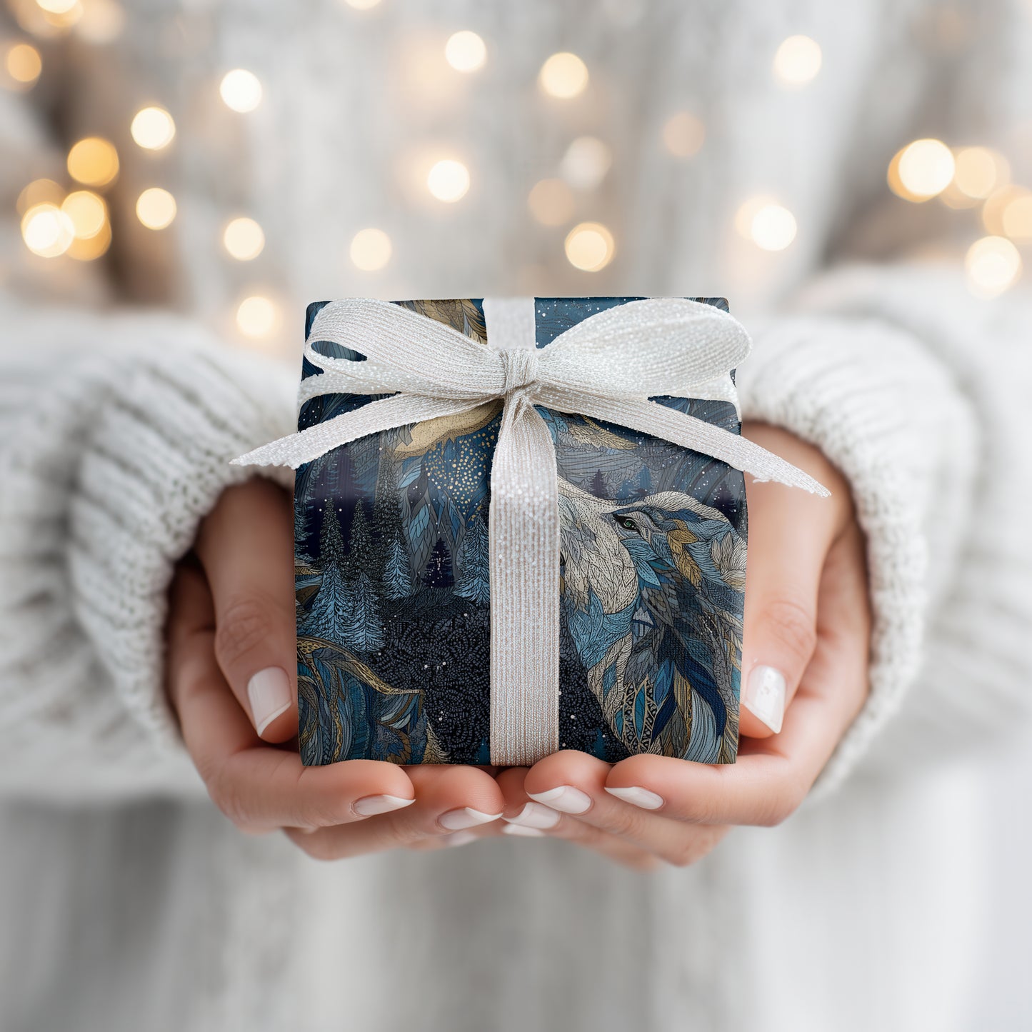 Starlit Wolves Dance Through Midnight