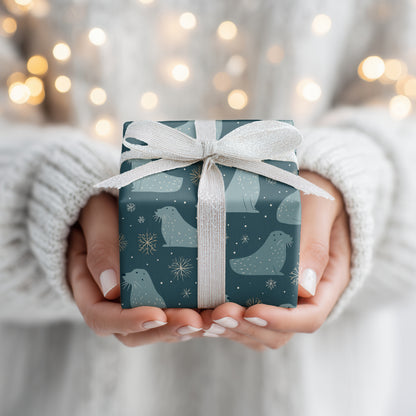 Seals Dancing Through Frozen Nights