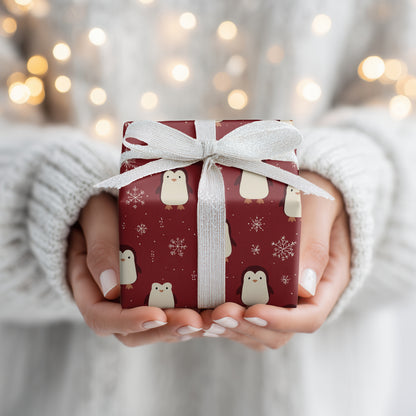 Polar Friends Dancing Through Winter