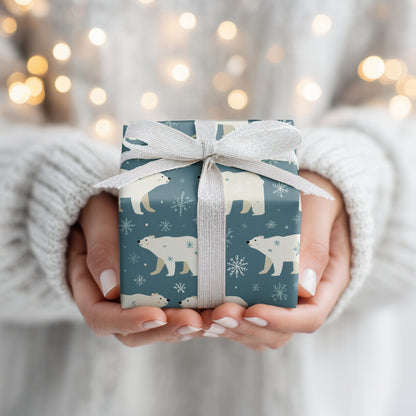 Arctic Waltz Of Silent Snowflakes