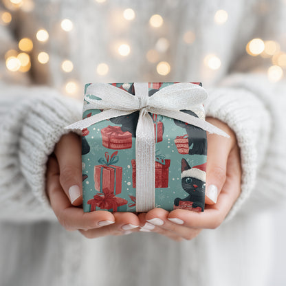 Mischievous Cats in Winter Wonderland