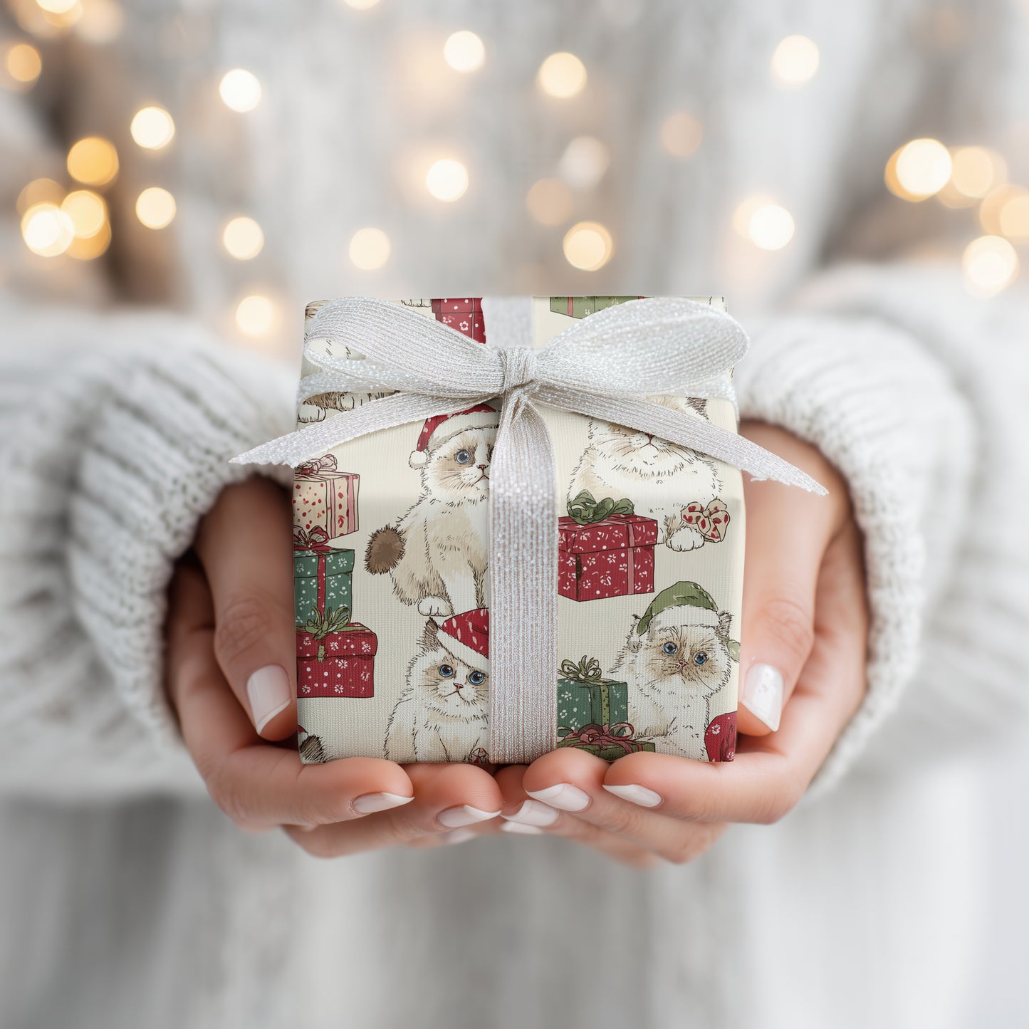 Festive Felines Unwrap Holiday Cheer