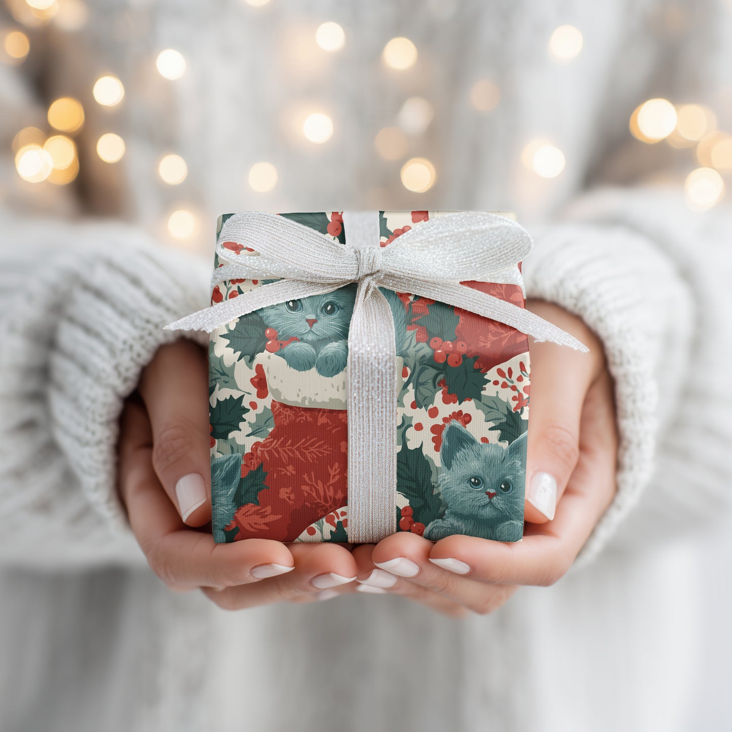 Soft Paws In Christmas Stockings