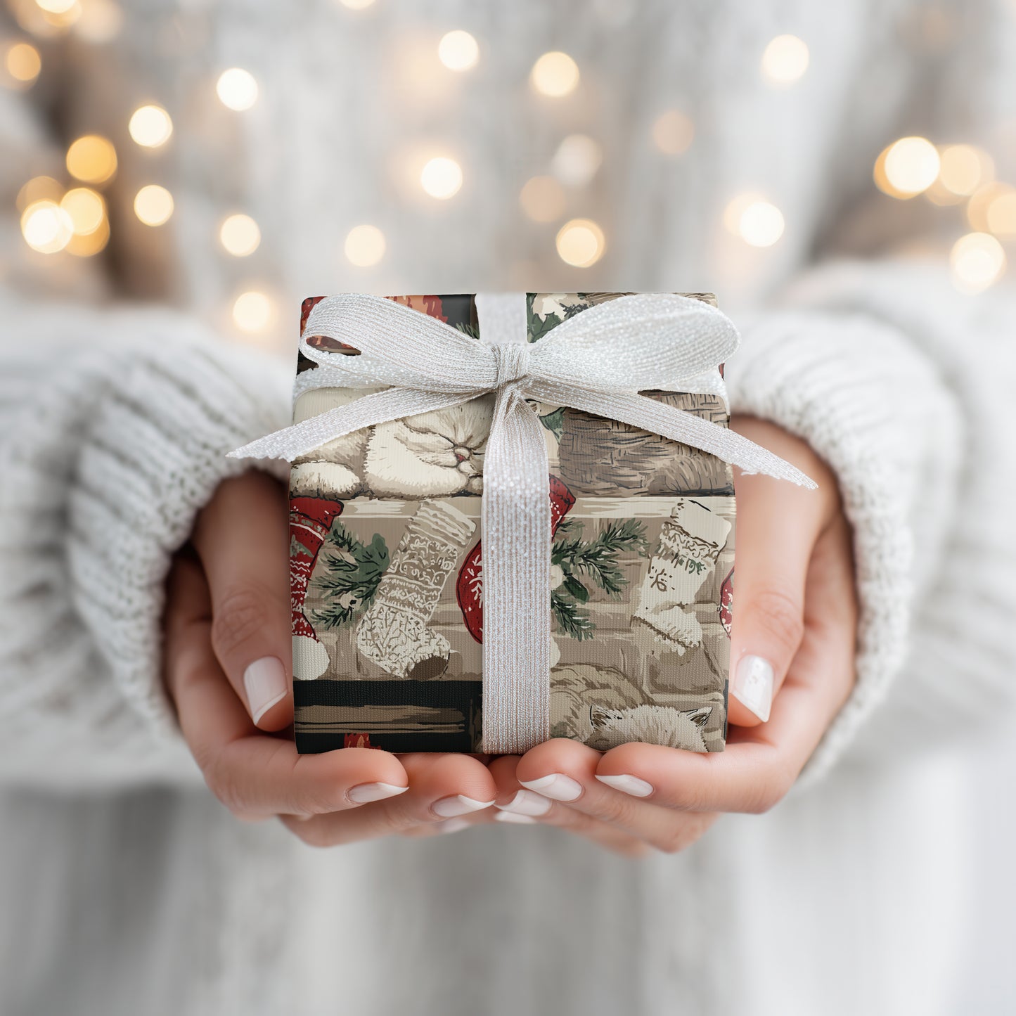 Cozy Cats Keep Christmas Secrets