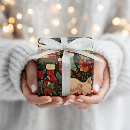 Cozy Cats Wrap Winter's Tale