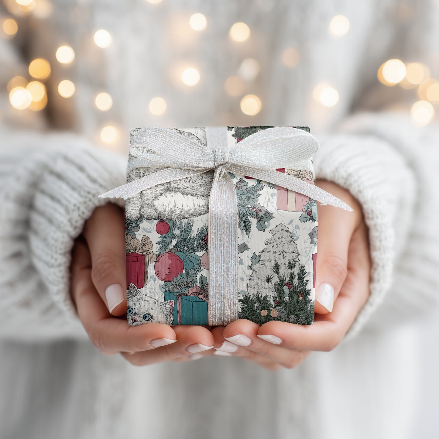 Curious Cats Unwrap Holiday Magic