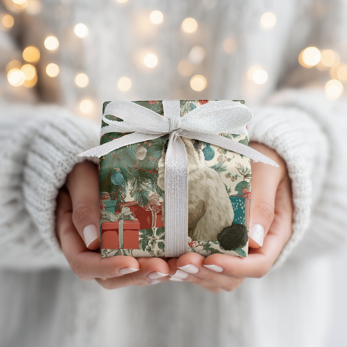 Ragdoll's Christmas Contemplation