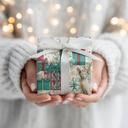 Curious Cat Unwraps Holiday Magic