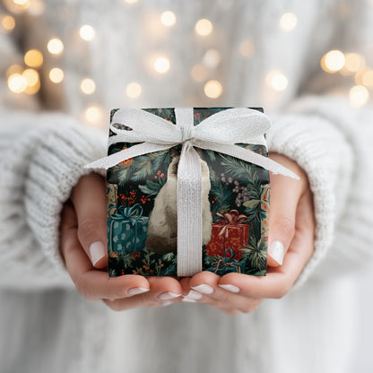 Curious Paws Among Holiday Cheer