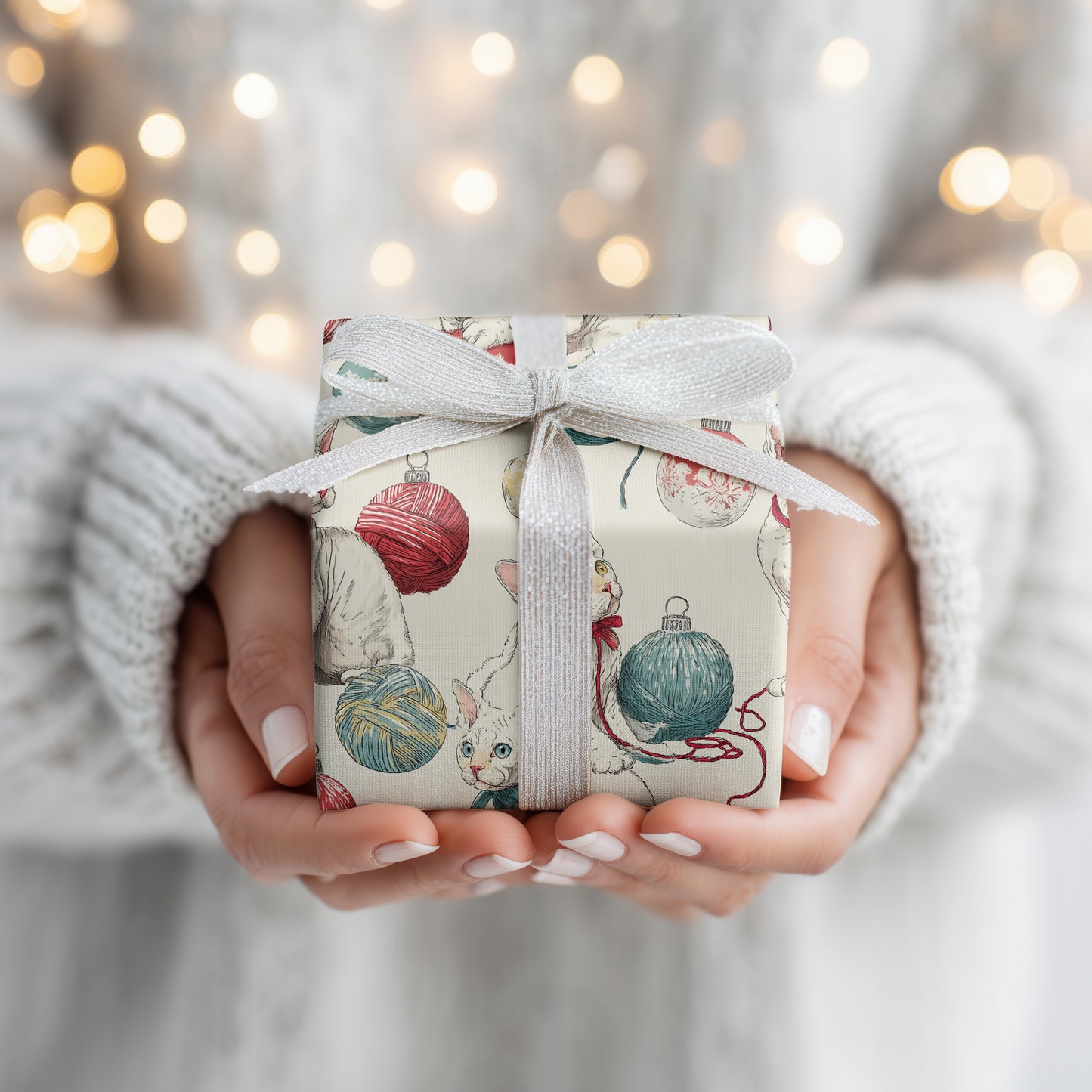 Curious Cats Play Holiday Strings
