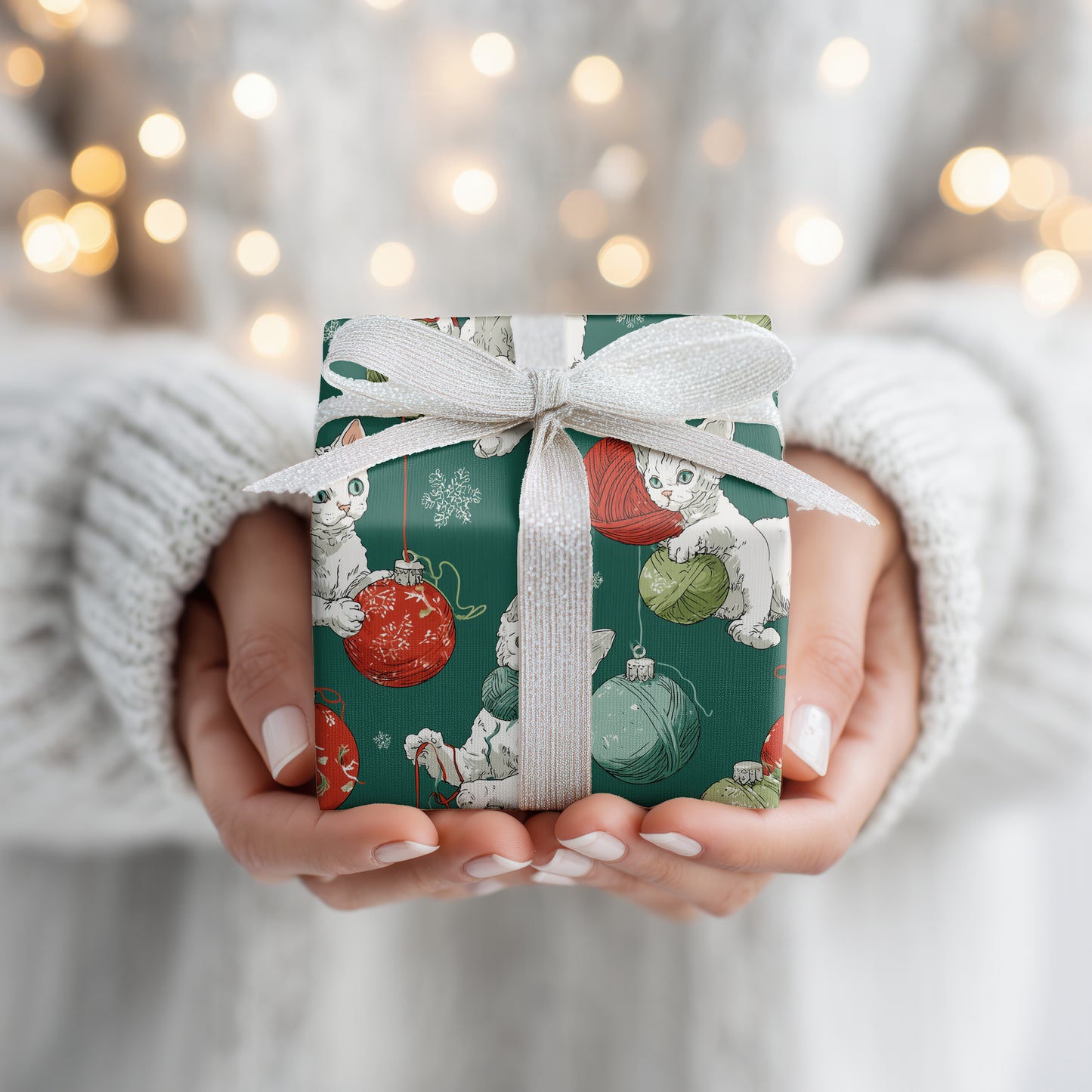 Mischievous Kittens Unravel Christmas Cheer
