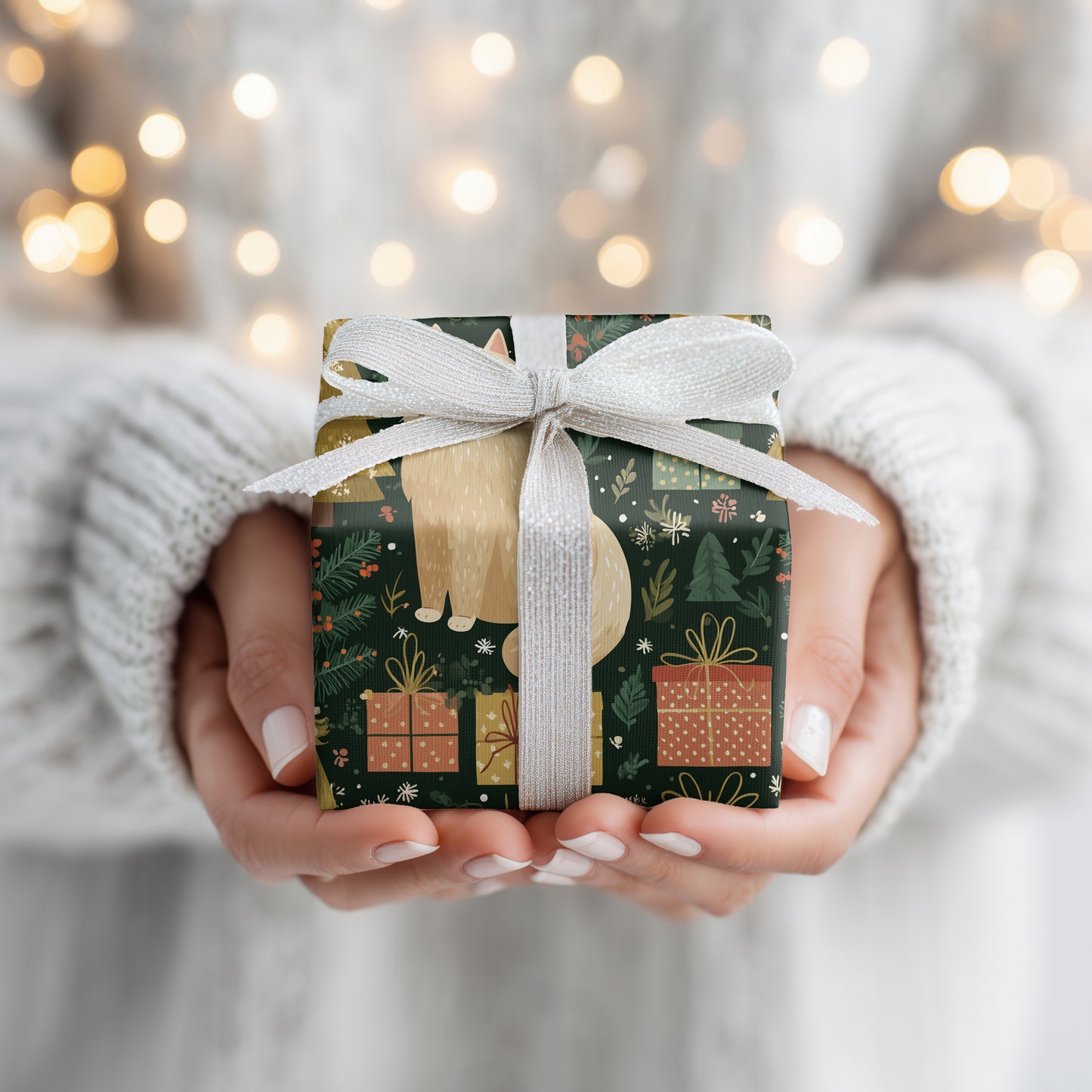 Soft Paws Among Winter's Secrets