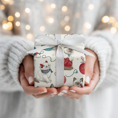 Cats Unravel Christmas Cheer