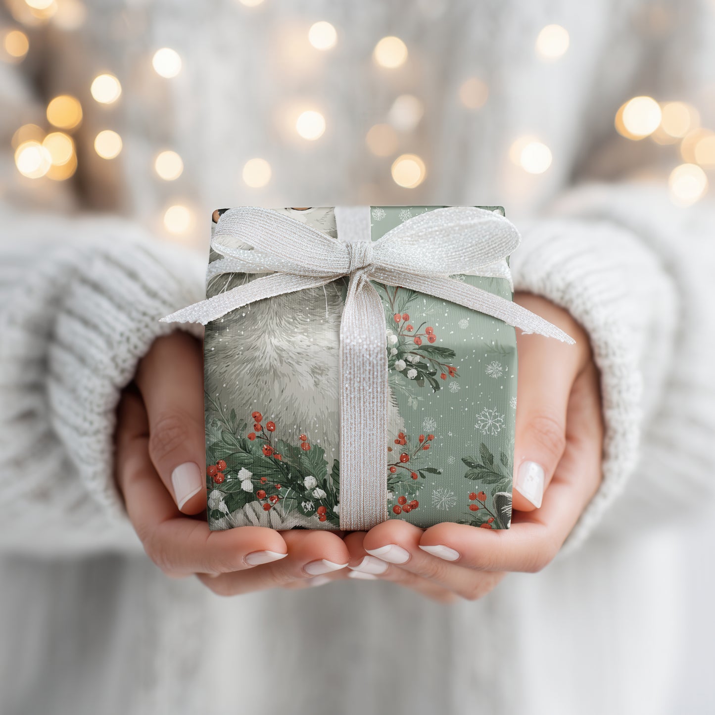 Frost Kisses Curious Whiskers