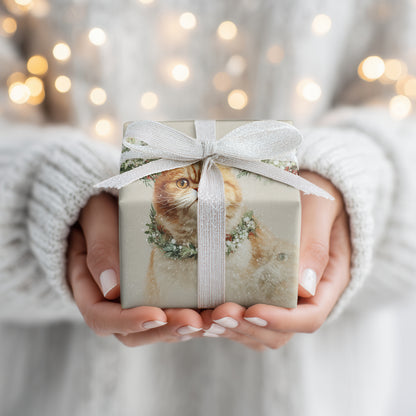 Ginger Royalty Wears Winter's Crown