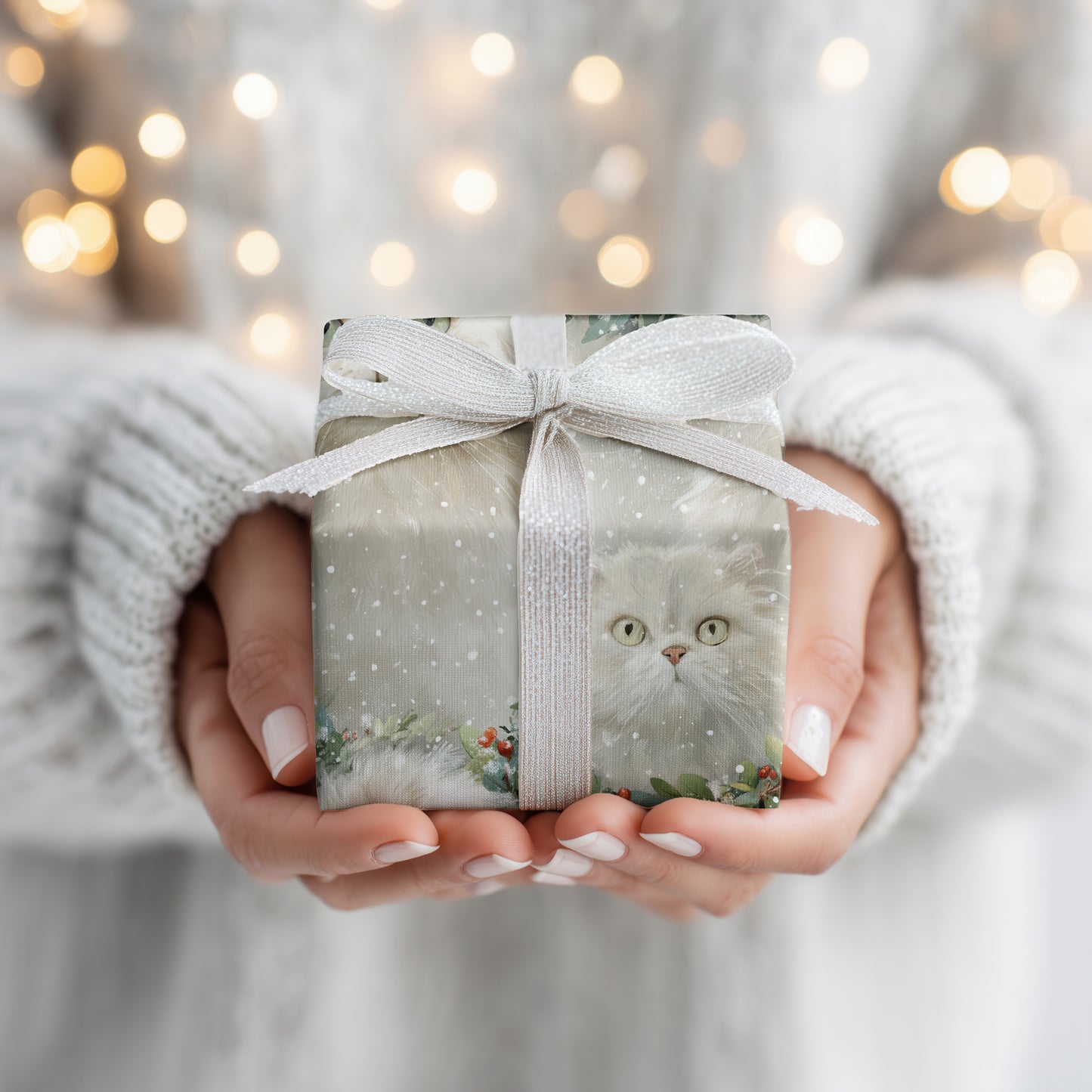 Winter's Soft Fur Falls Silent