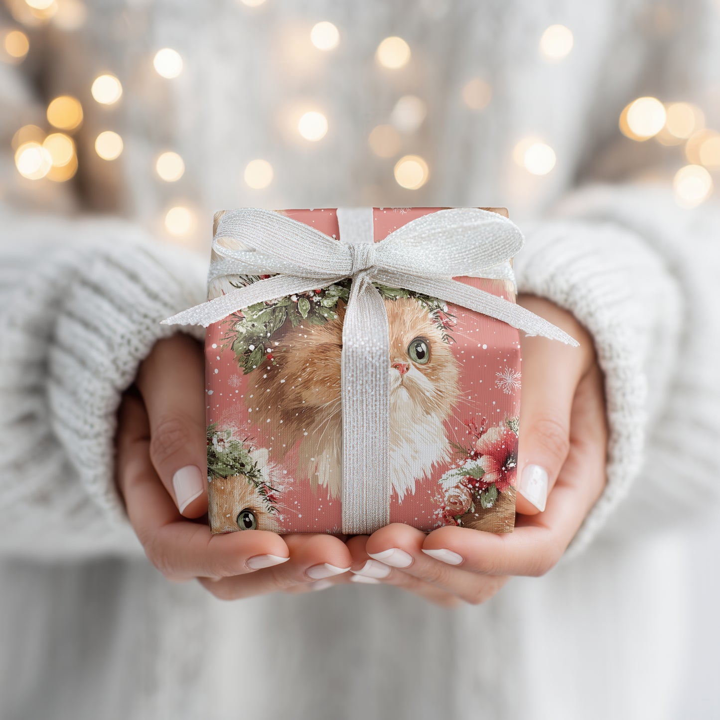 Winter's Soft Paws Bloom Bright