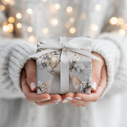 Frost Blooms Between Feline Eyes