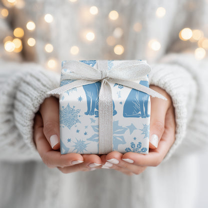 Blue Frost Cats Dancing Softly