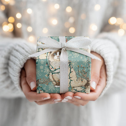 Feline Reindeer: A Winter Whimsy