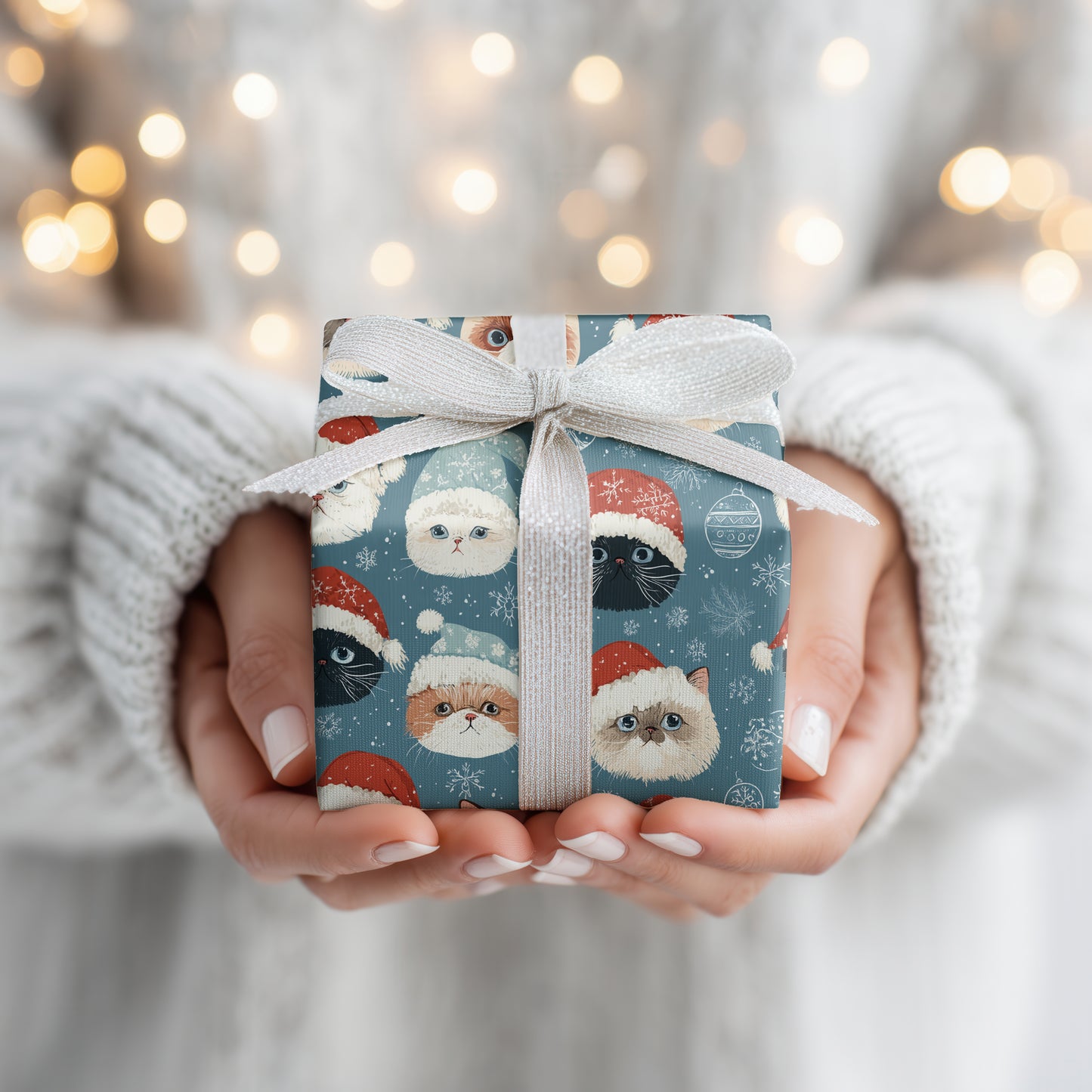 Festive Felines Celebrate Winter's Charm