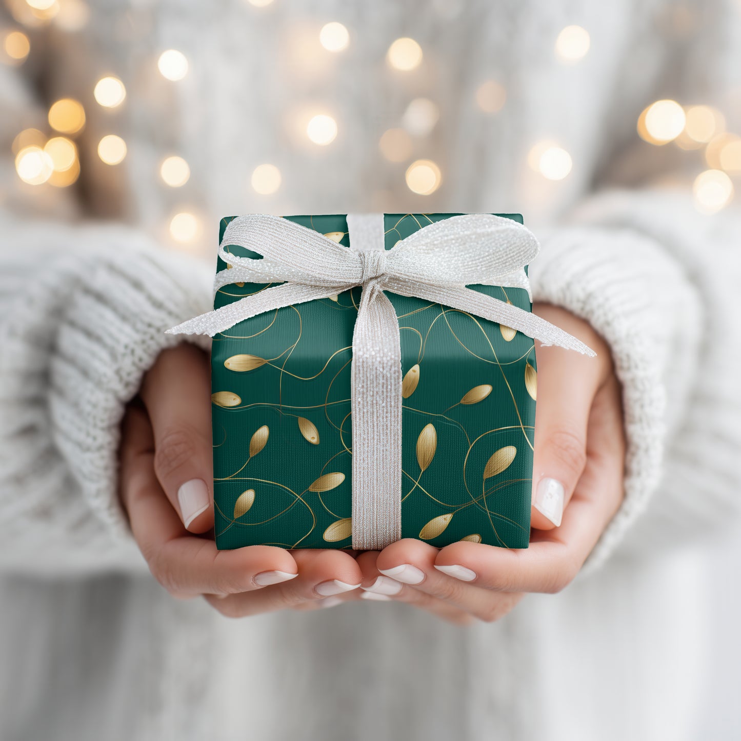 Golden Seeds Dancing Emerald Winds