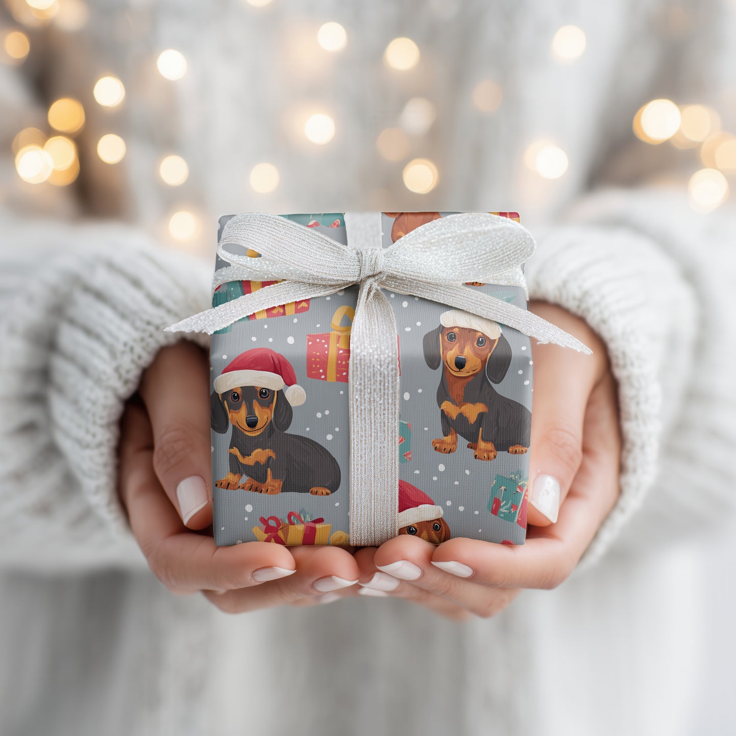 Festive Doxie Delight Unwrapped