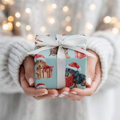 Puppy Presents Wrapped In Holiday Joy