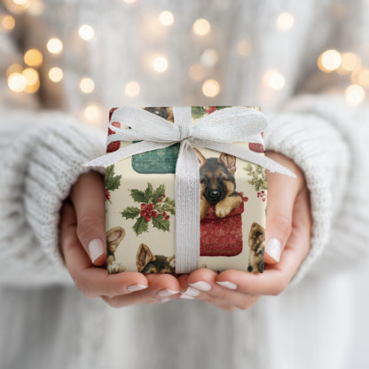 Puppy Presents Wrapped In Holiday Cheer