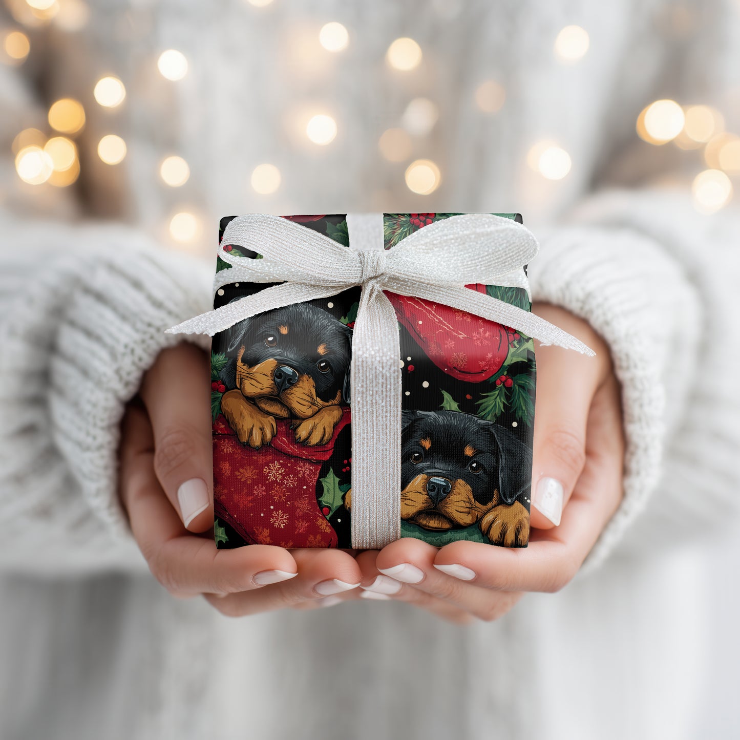 Puppies Unwrap Christmas Magic
