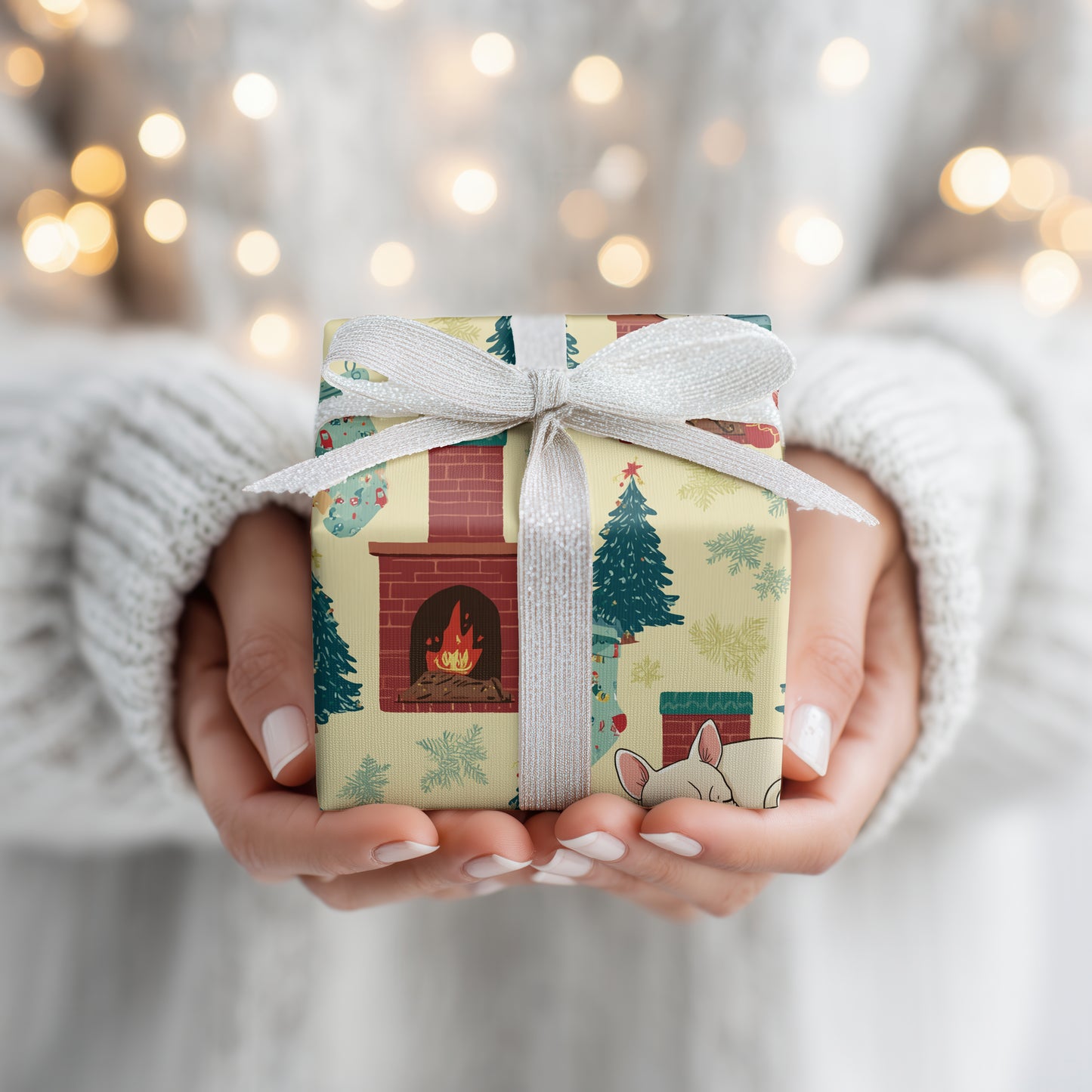 Cozy Flames Dance Through Winter