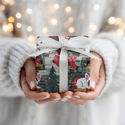 Sleepy Pups Await Christmas Magic