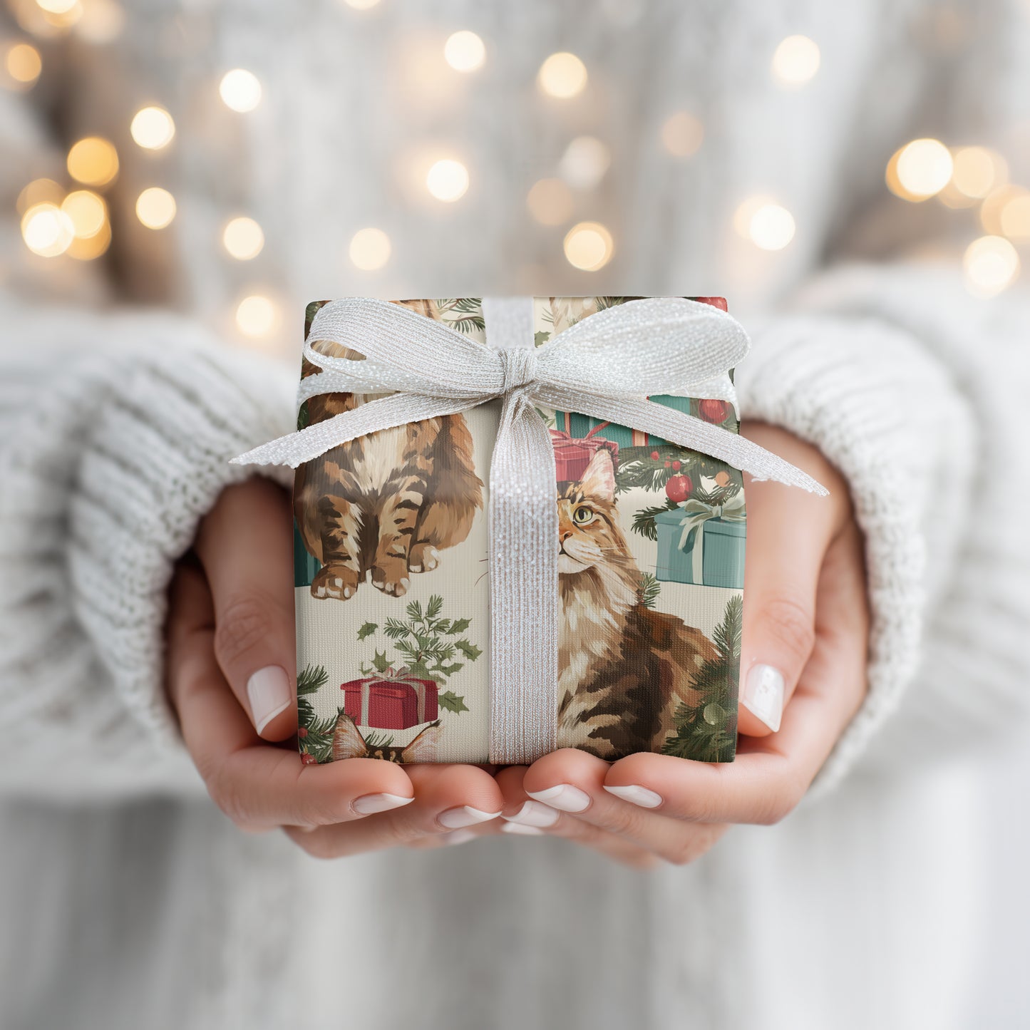 Festive Felines: Gifts And Purrs