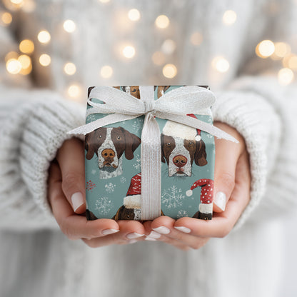 Festive Hounds Deck Winter's Halls