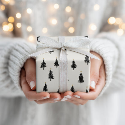 Golden Stars Crown Winter's Forest