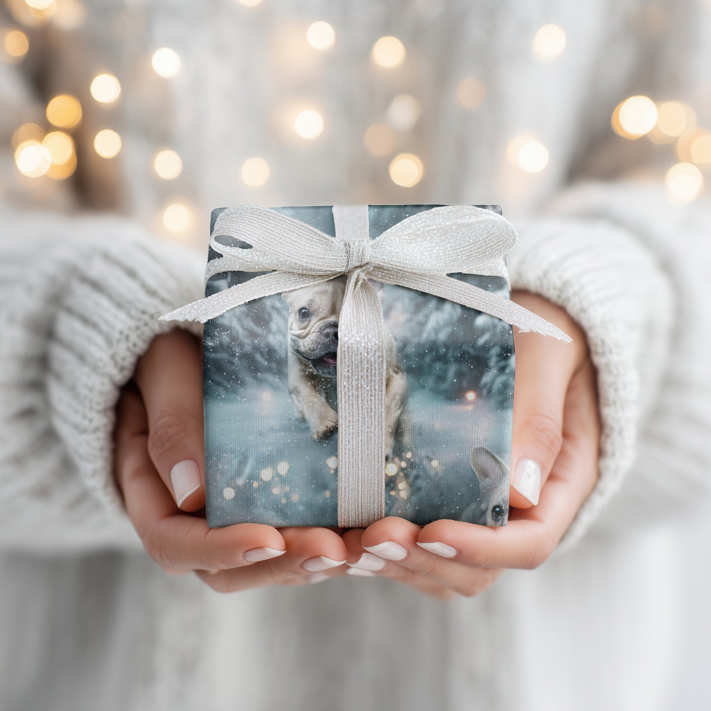 Snowfall Plays With Puppy Dreams