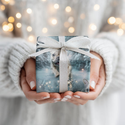 Snowfall Plays With Puppy Dreams