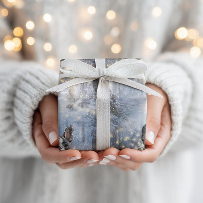 Puppies Dance Through Snowlight's Magic