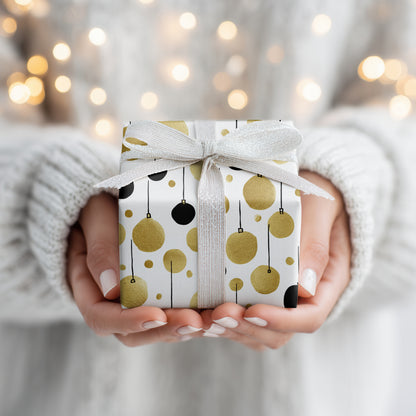 Golden Orbs Dancing Midnight Strings