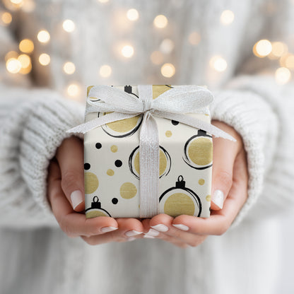 Golden Orbits Of Holiday Cheer