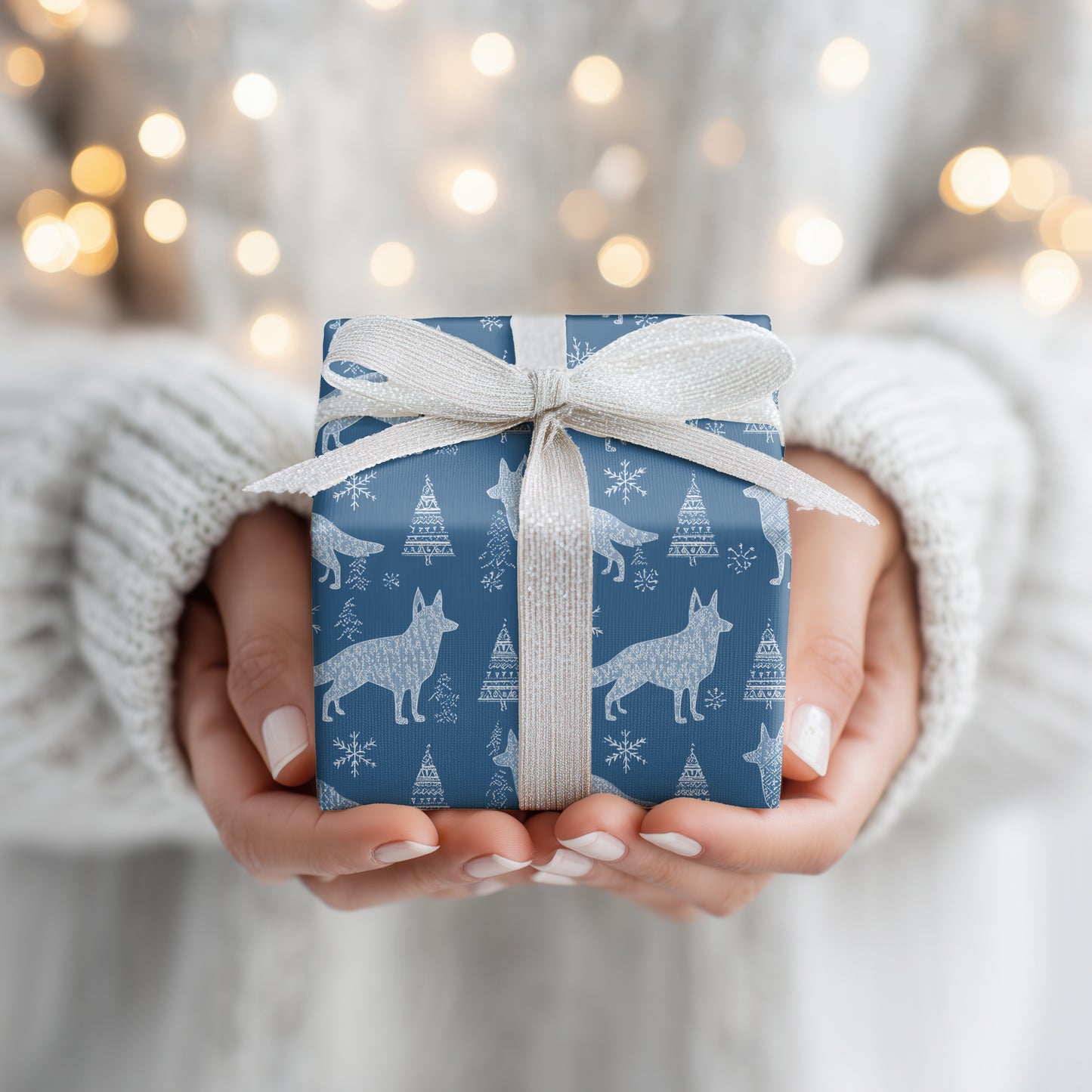 Winter's Nordic Wolves Dance