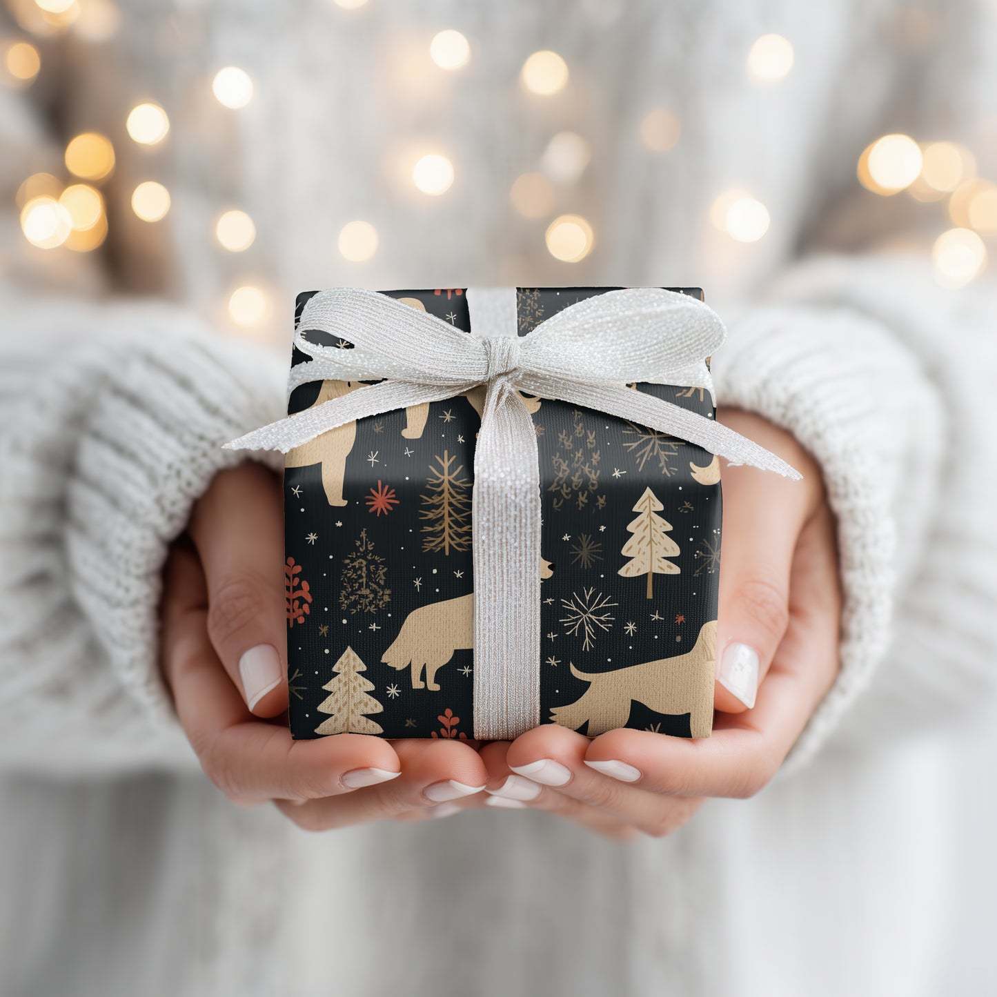 Loyal Companions Under Starlit Pines