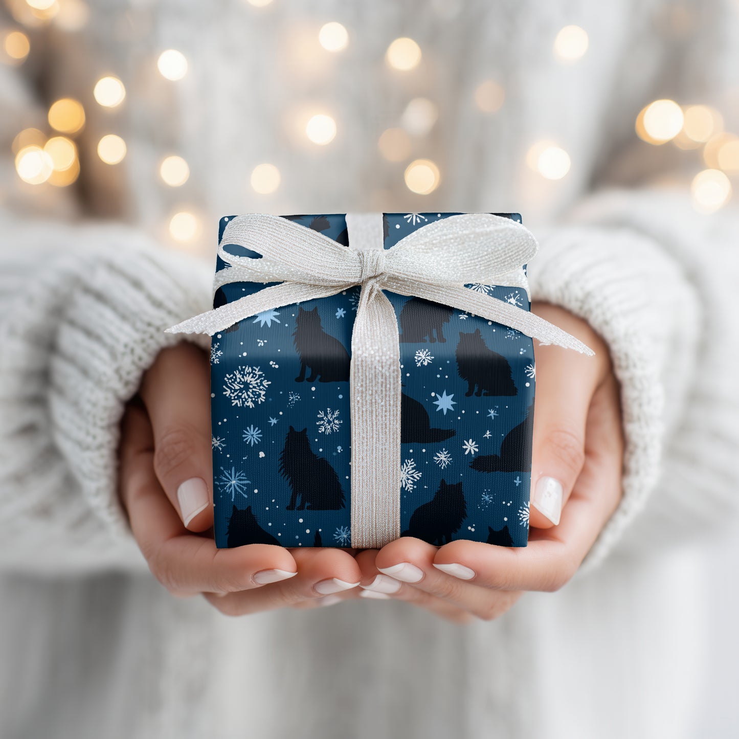 Midnight Ballet of Winter Cats