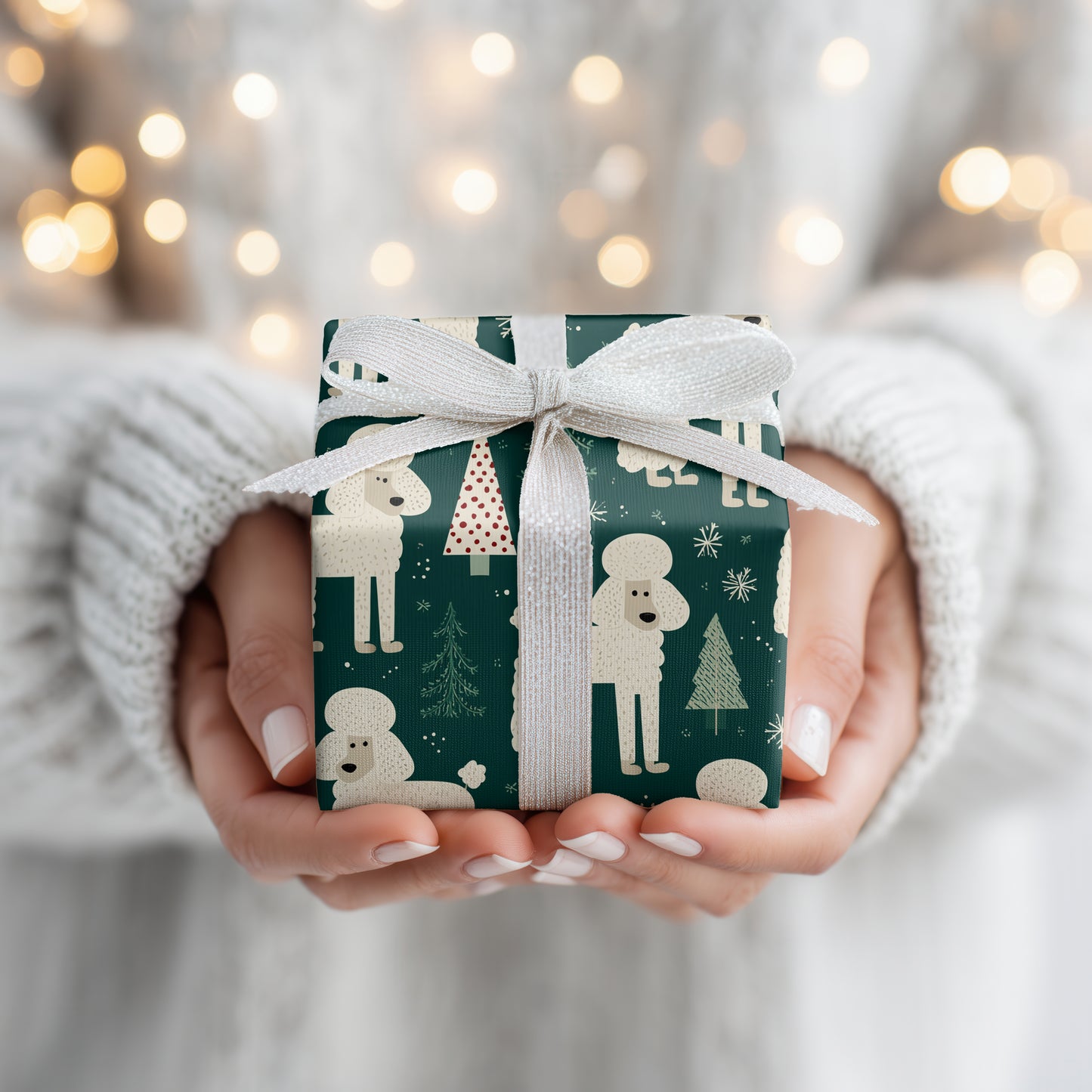 Poodles Dance Through Winter's Tale